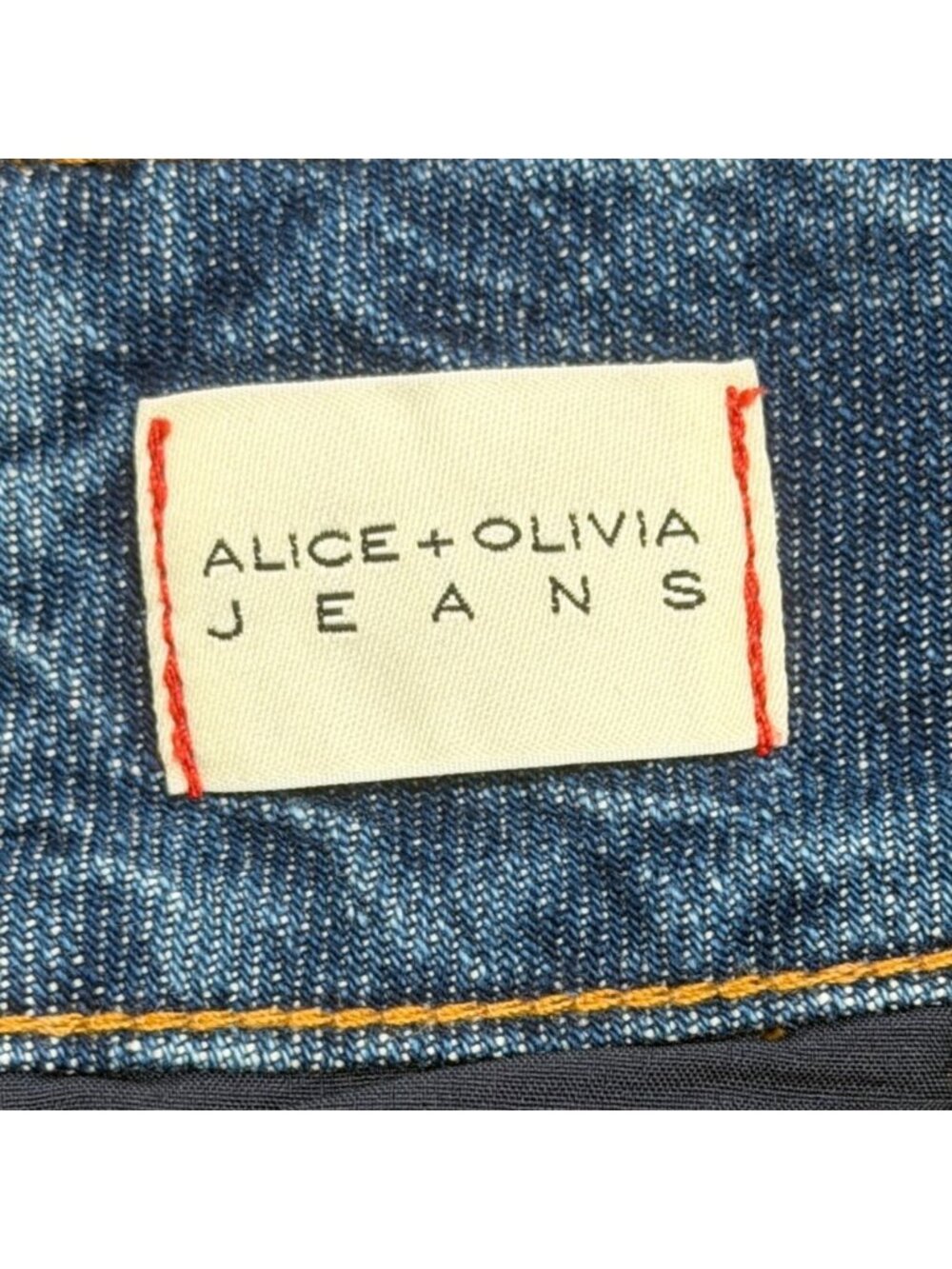 Alice + Olivia Jeans Womens Size 27 Pleated Denim Mini Skirt Blue Denim - Picture 3 of 7